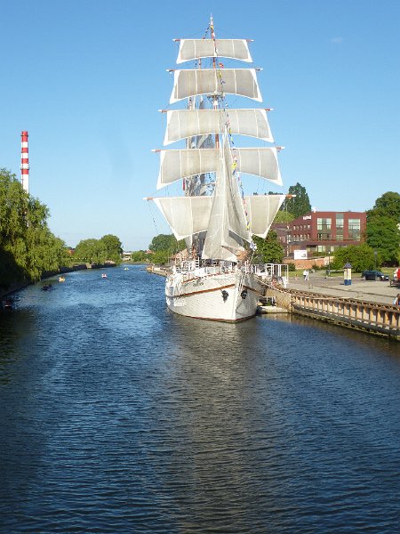 Baltikum-P483.JPG - Segelschiff "Meridianas" in Klaipeda