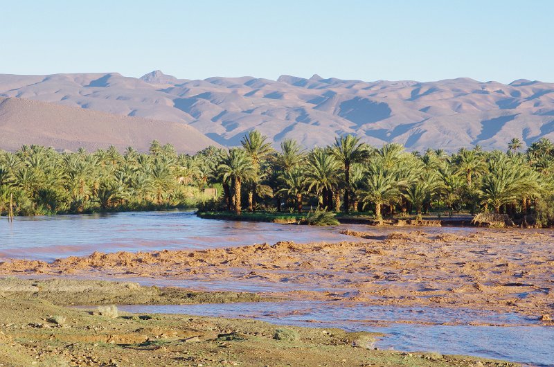 Mar-sel_035.JPG - Das Wadi Draa ist ein regelmässiger austrocknender Fluss...na ja